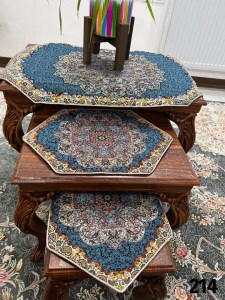 3تیکه جلو مبلی اردیبهشت سورمه ای